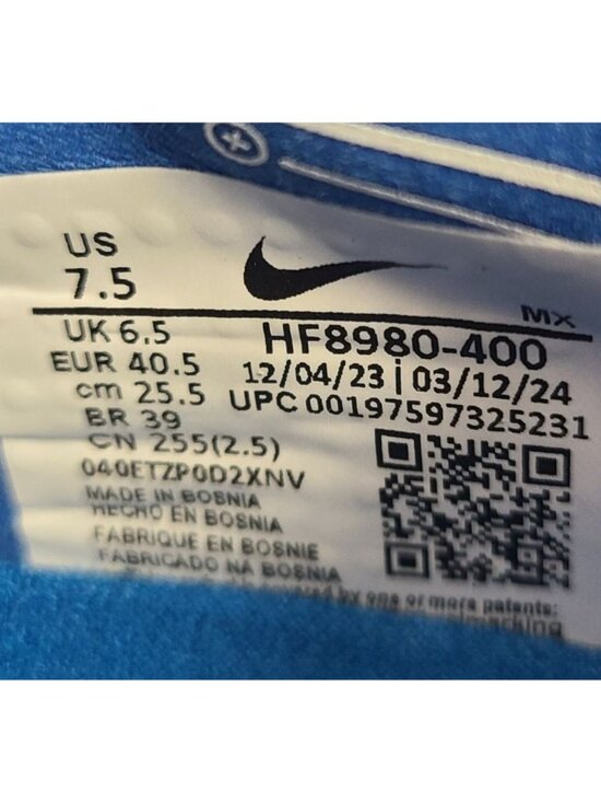 NEW Nike Tiempo Legend Elite FG Soccer Cleats HF8980-400 Size 7.5 Blue #1